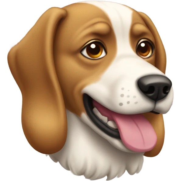 Emoji chien  emoji