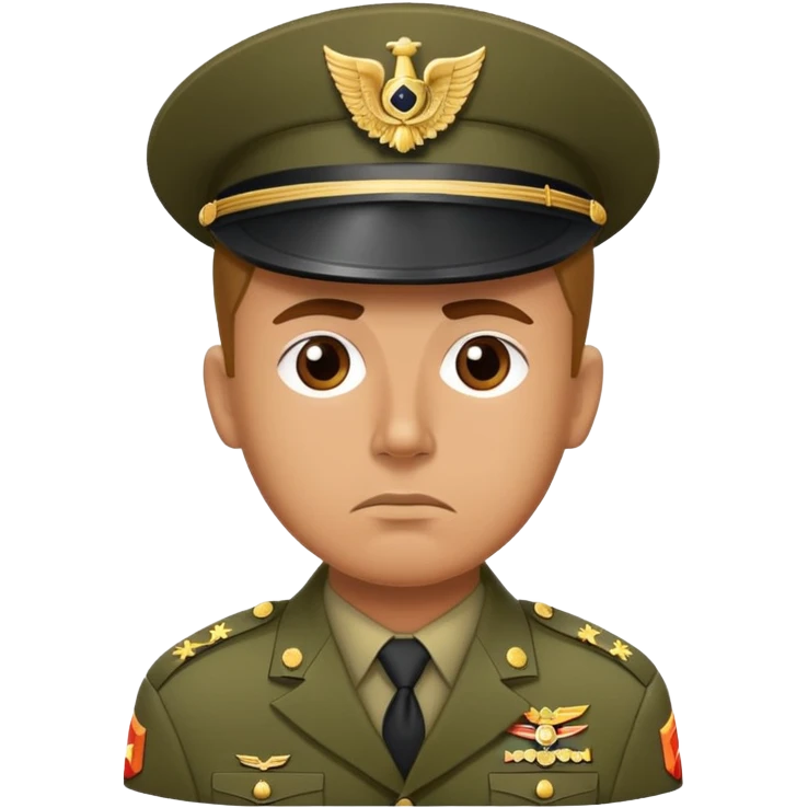Sad drill sergeant  emoji