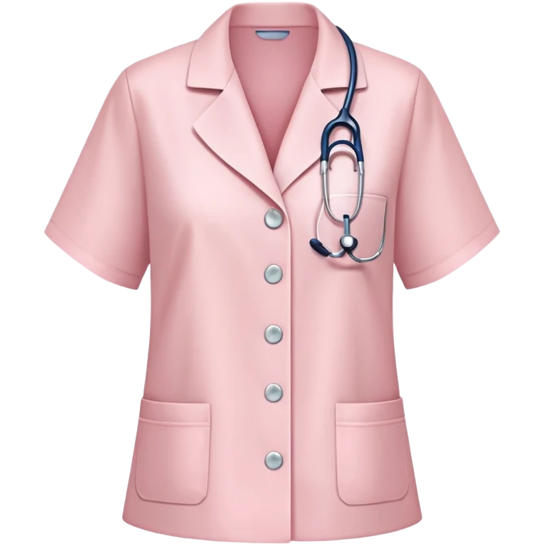Light pink doctor blouse  emoji