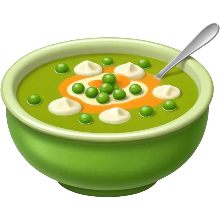 Pea soup emoji
