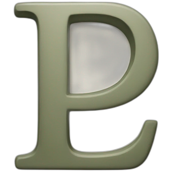 Letter P emoji