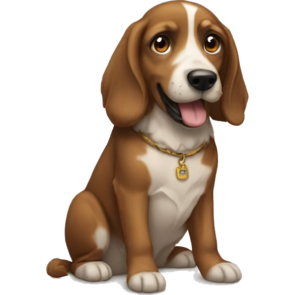 humans raise dog emoji