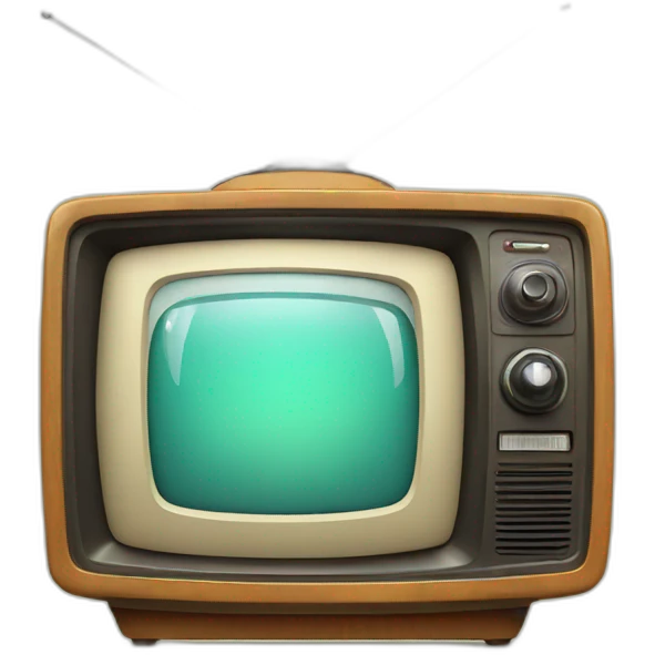 retro tv emoji