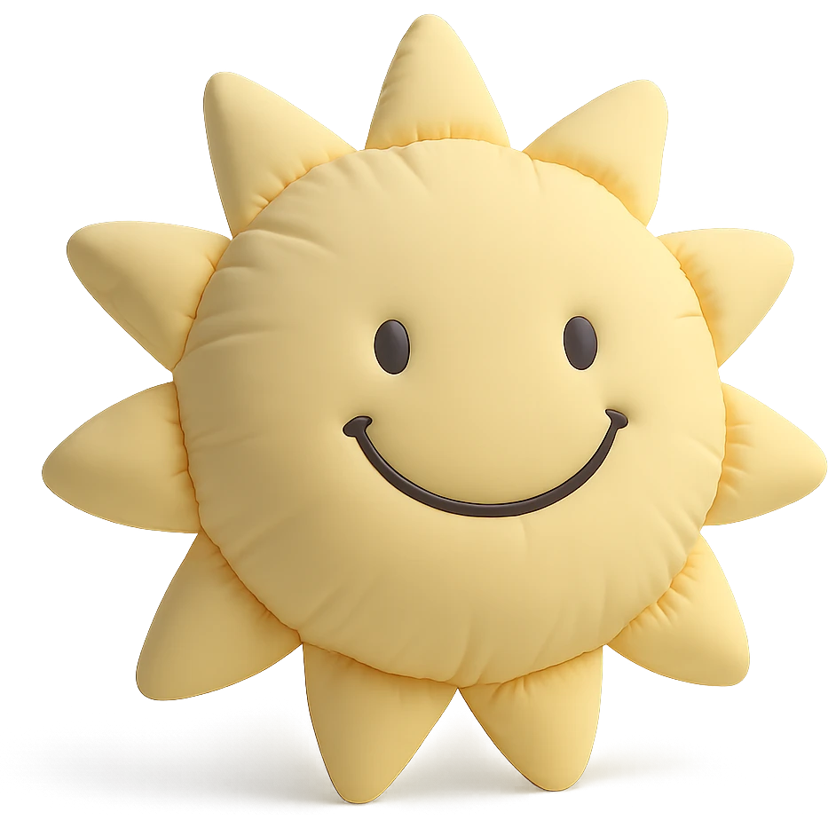 smiling sun emoji