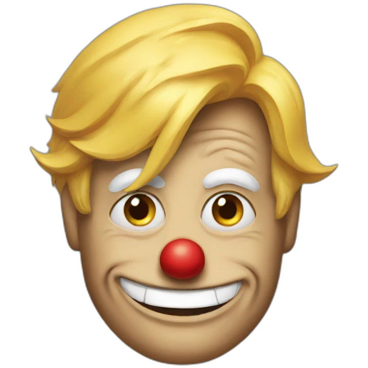 Donald Trump Clown emoji