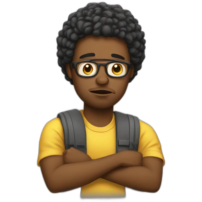 Frustrated-PhD-student emoji