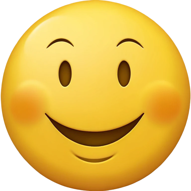 Character designing a smiley face emoji