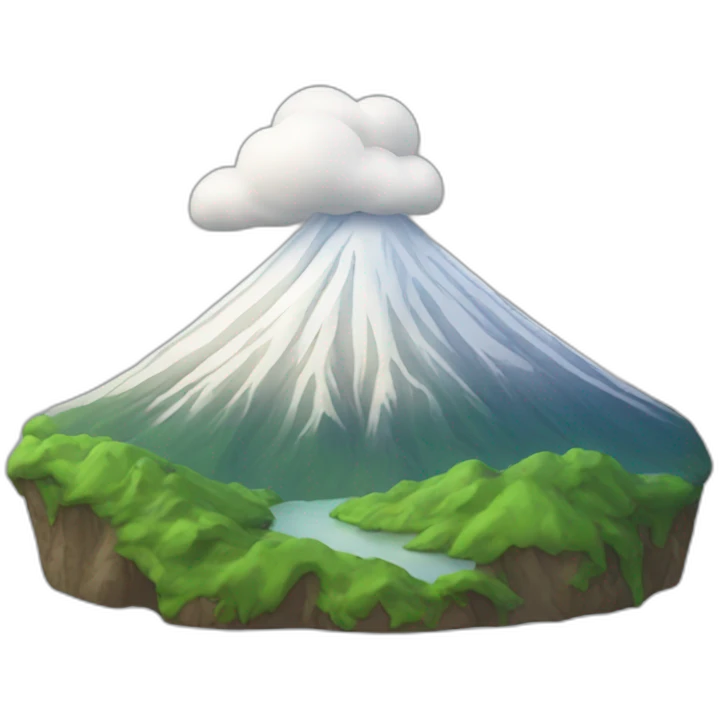 Mount Fuji emoji