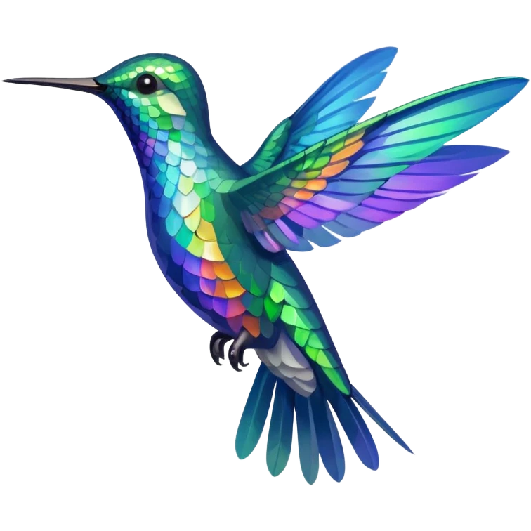 hummingbird emoji