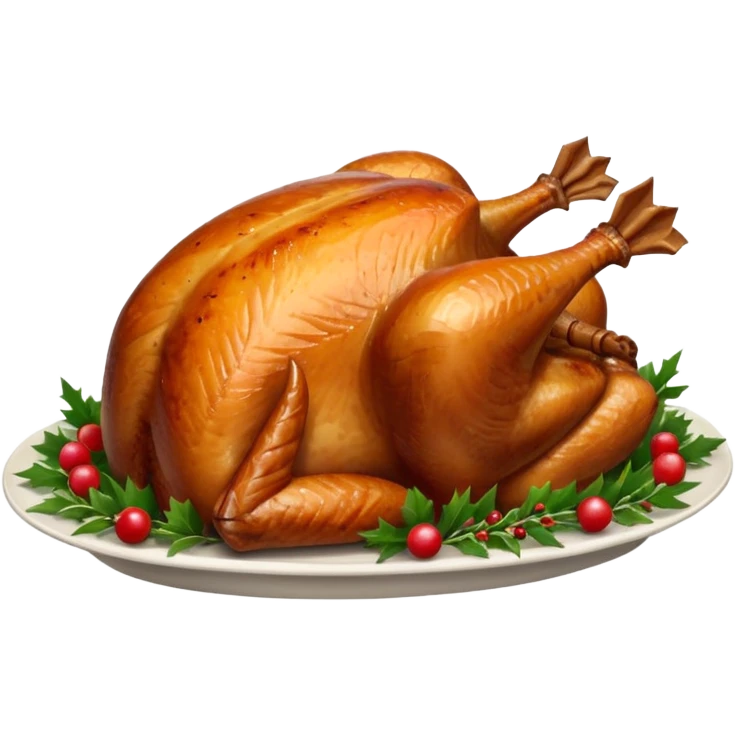 dinde de noël emoji