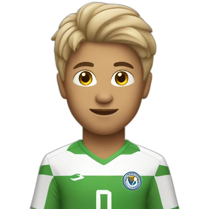 Soccer player emoji