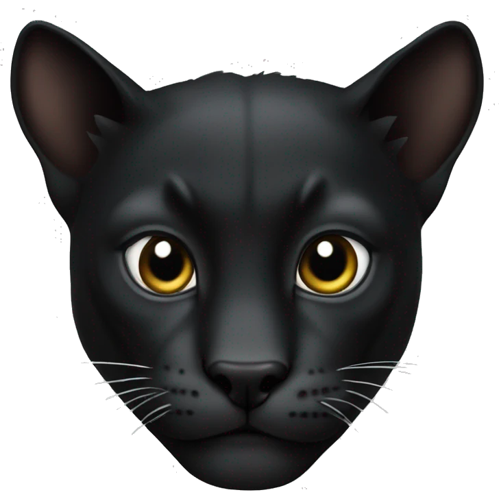 Animal pantera negra emoji