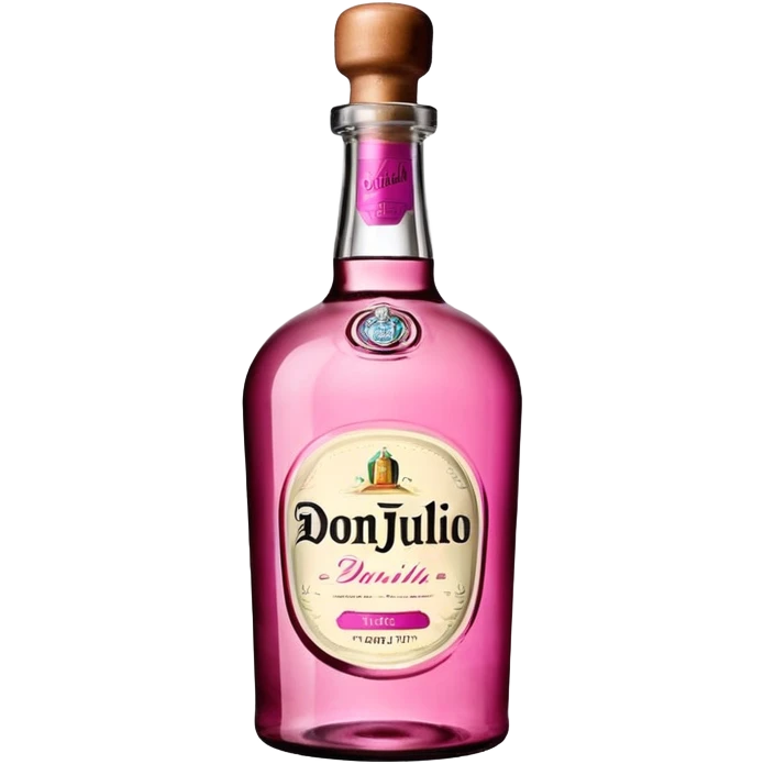 Pink don Julio bottle  emoji