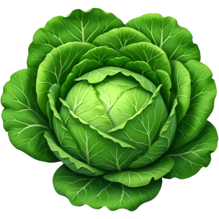 Качан круглой капусты emoji