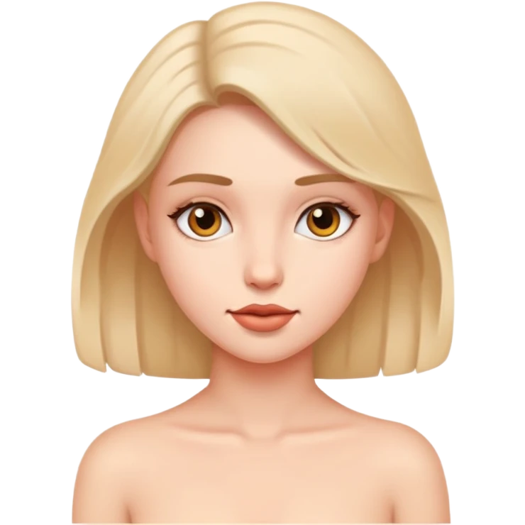 Naked girl  emoji