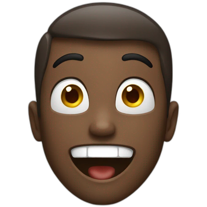 excited face emoji