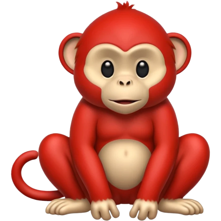 Monkey with big butt emoji