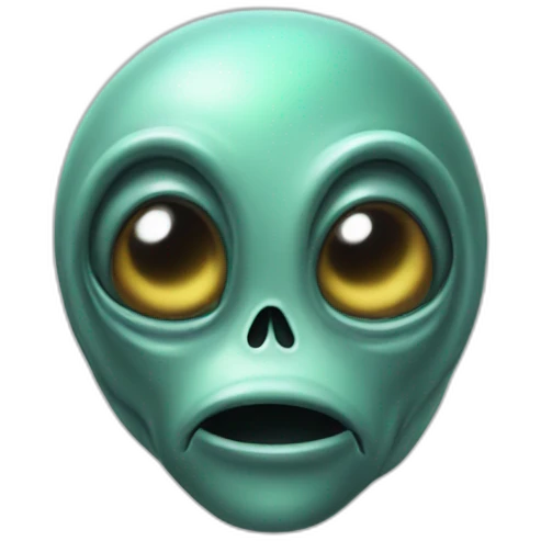 Alien qui fume emoji