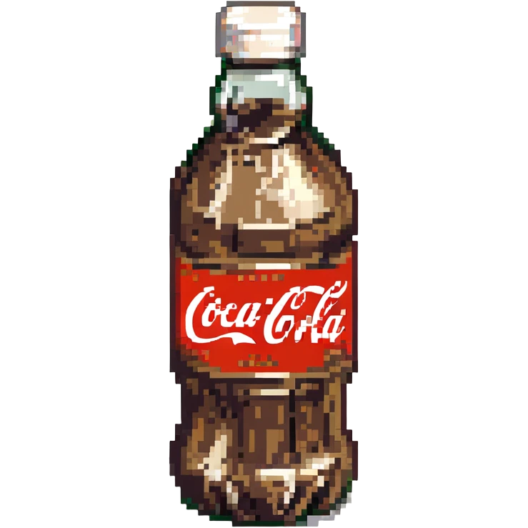 A bottle with Coca-Cola written on it emoji