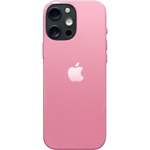 Pink iPhone 13  emoji