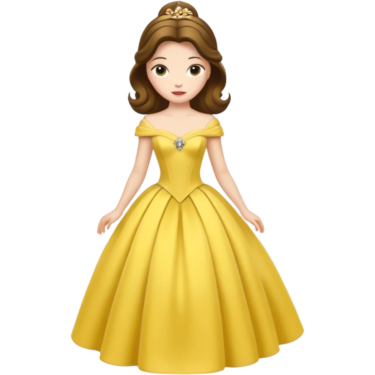 Belle from Beauty and the Beast emoji