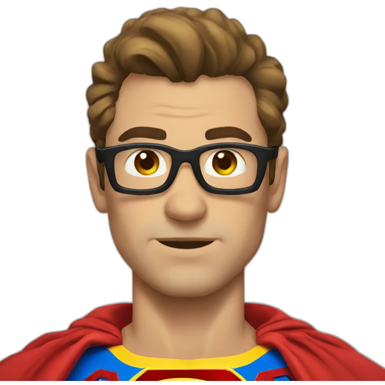 Super man emoji