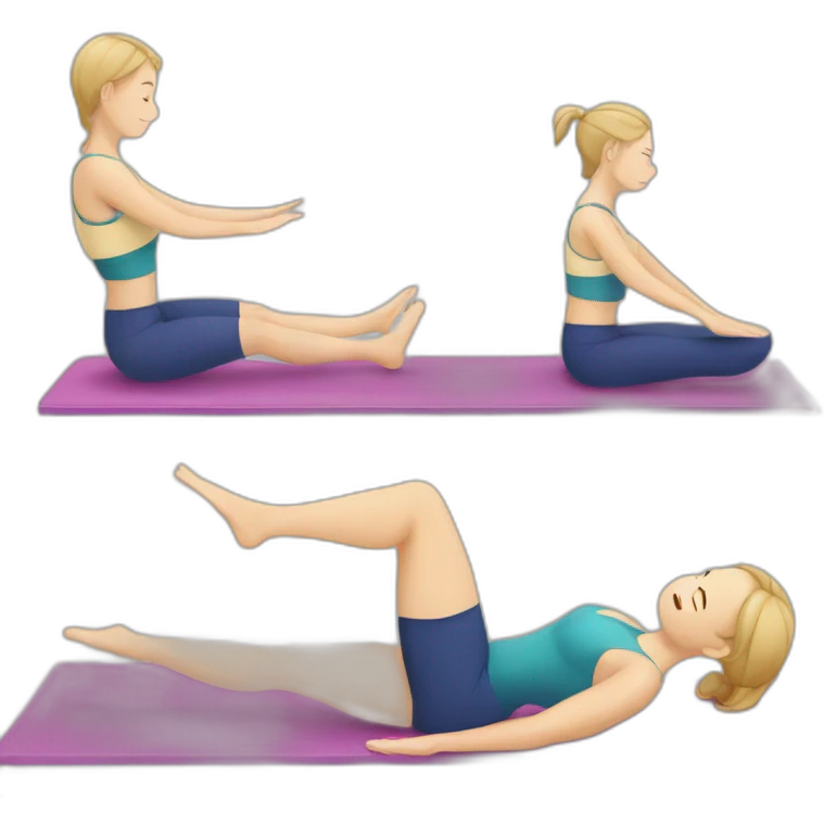 pilates emoji