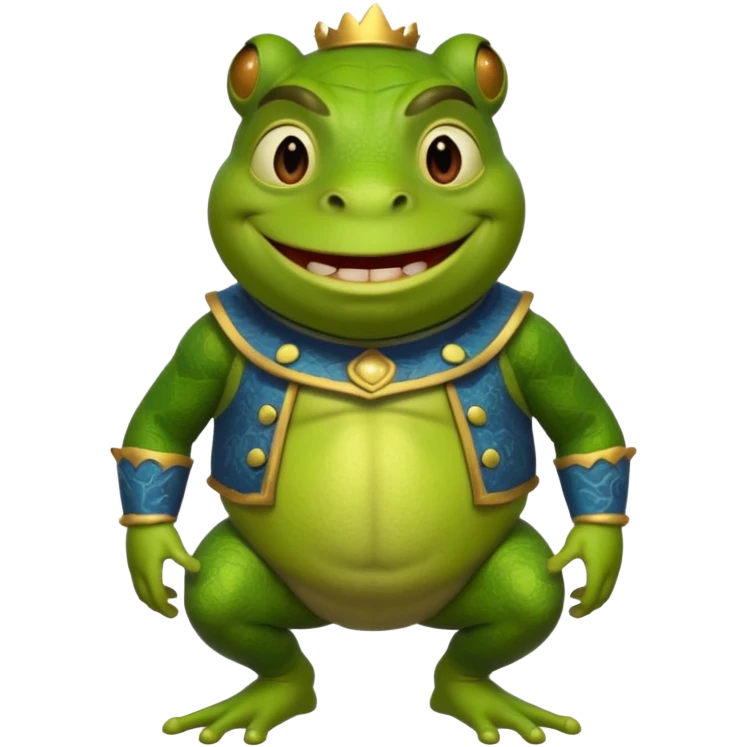 frog in a shrek costume emoji