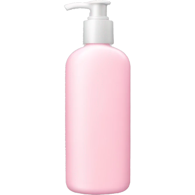 Light pink lotion bottle emoji