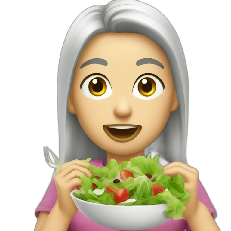 @rauchg eating salad emoji