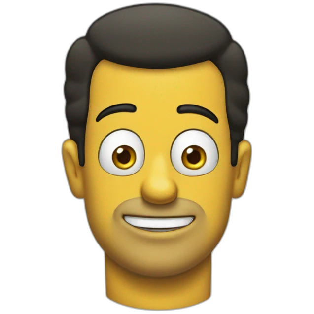 Ronaldo en homer simpson emoji