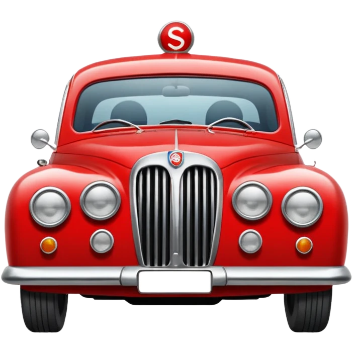 Serbian car emoji