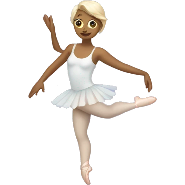 Fish with ballet suit emoji