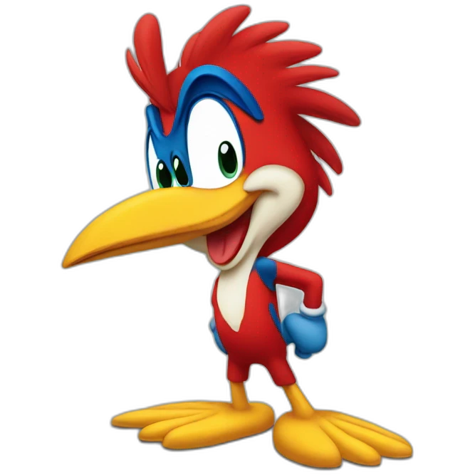 woody the woodpecker emoji