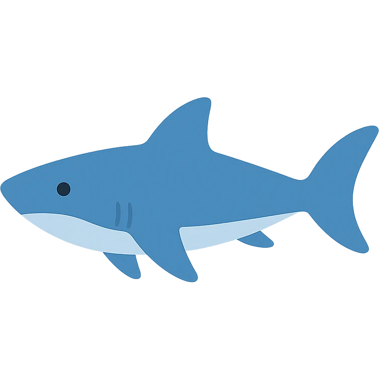 Shark emoji