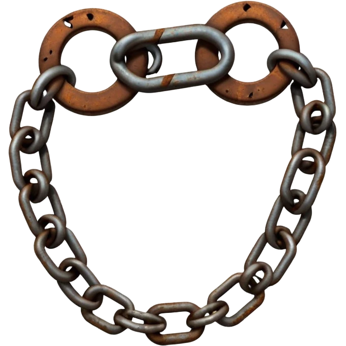 The chains are broken emoji
