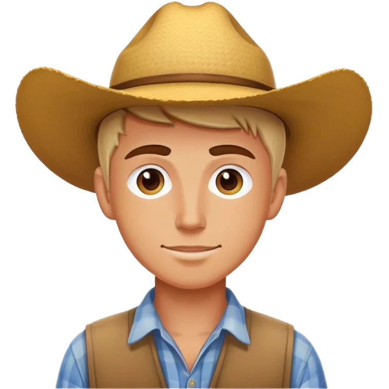 white farmer young emoji