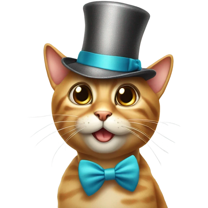 silly cat emoji