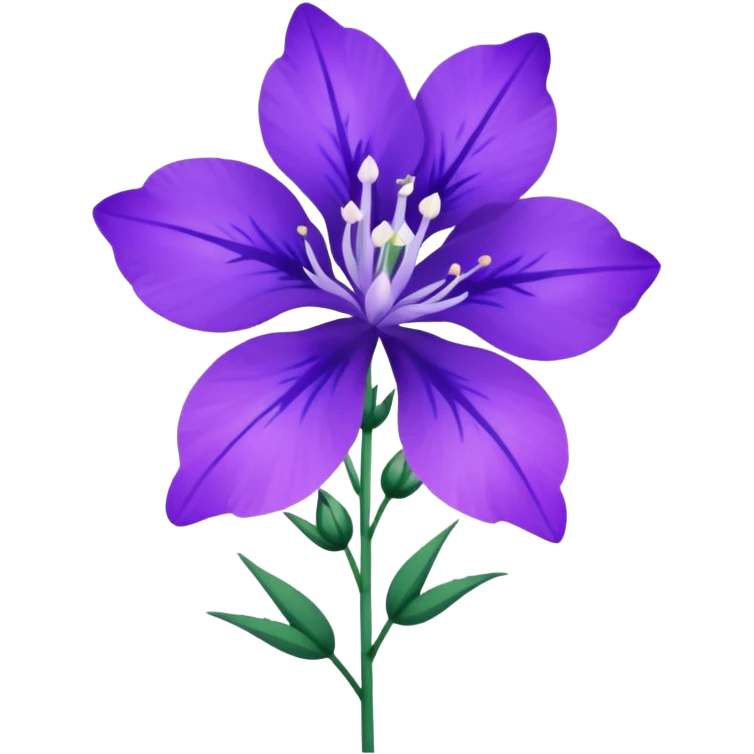 Larkspur emoji