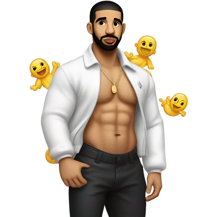 Drake baby oil emoji