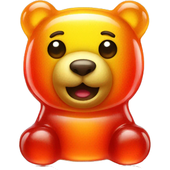 Gummy bear emoji