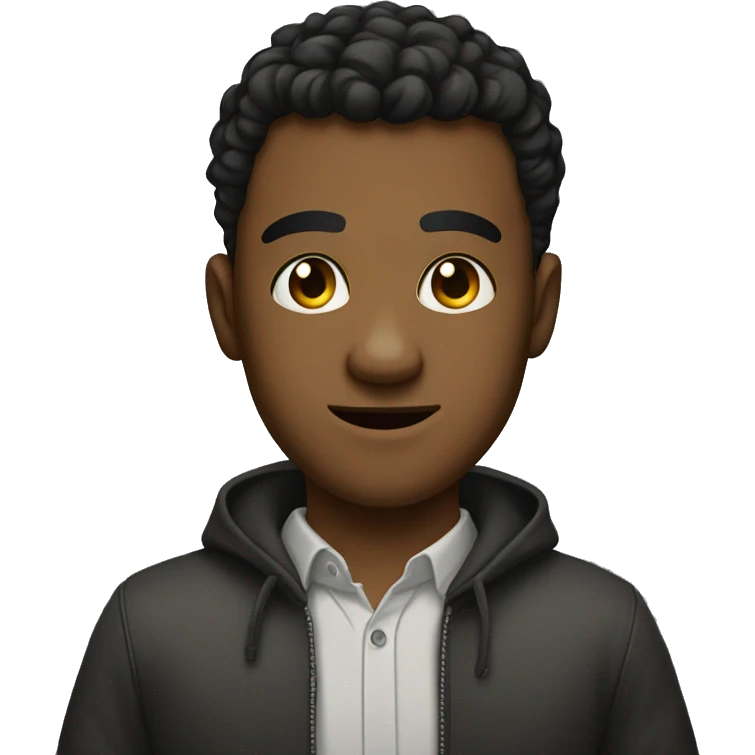 portrait of a young man giving thumbs down emoji