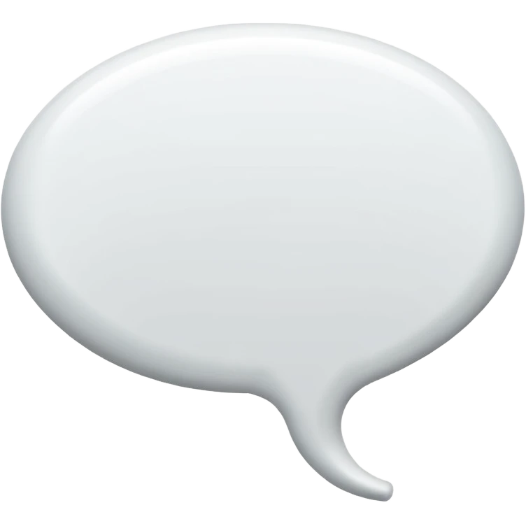 Speech balloon emoji
