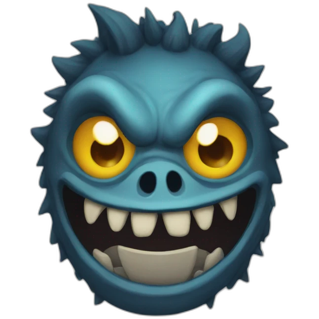 Monstre emoji