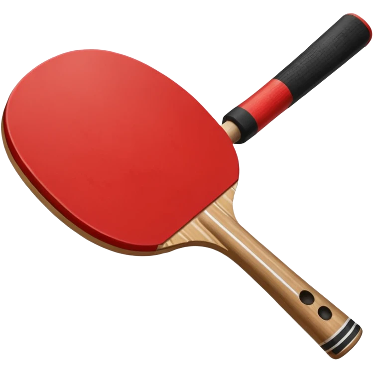 Table tennis bat emoji