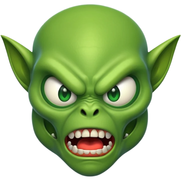 Küfür eden uzaylı  emoji