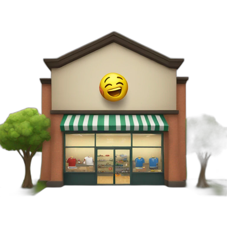 soccer shop emoji