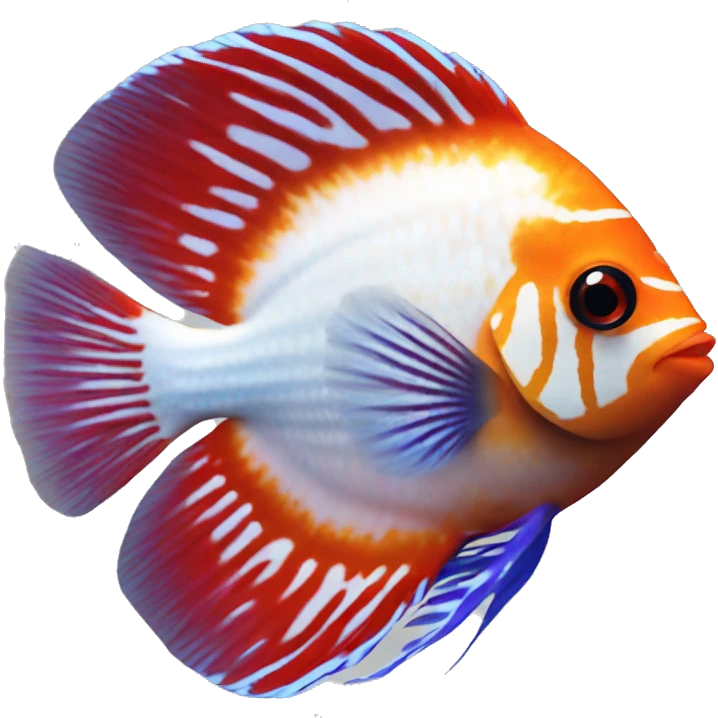 discus fish emoji