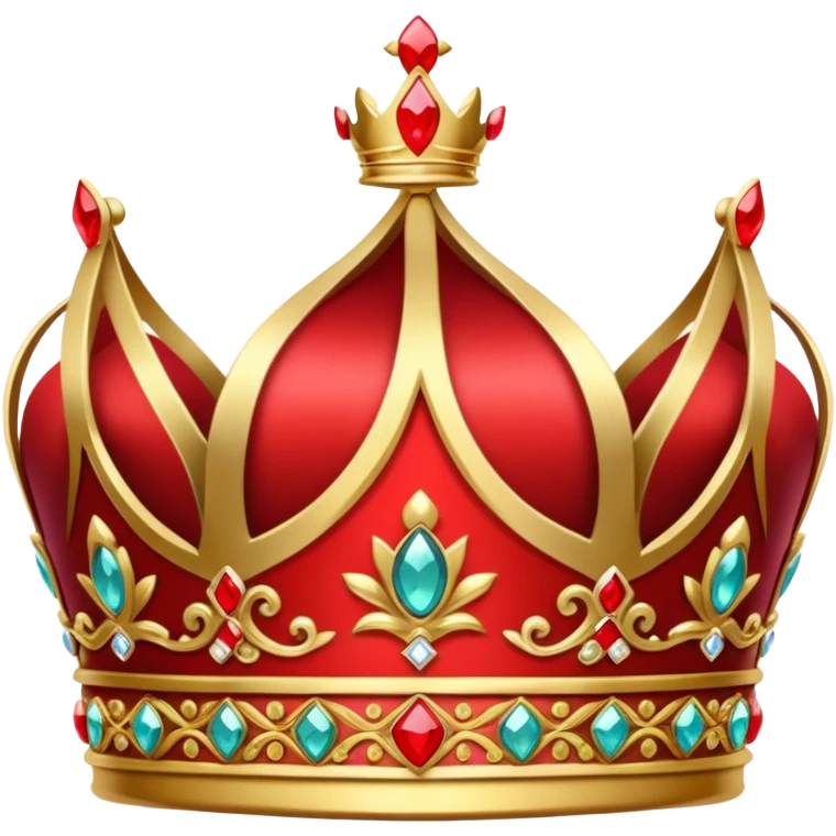 red crown  emoji