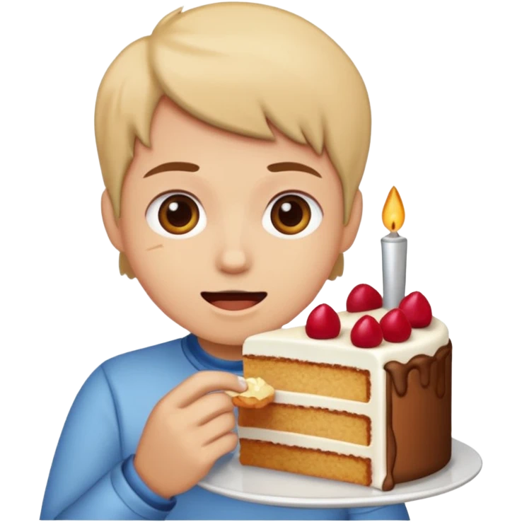 Eating ca emoji